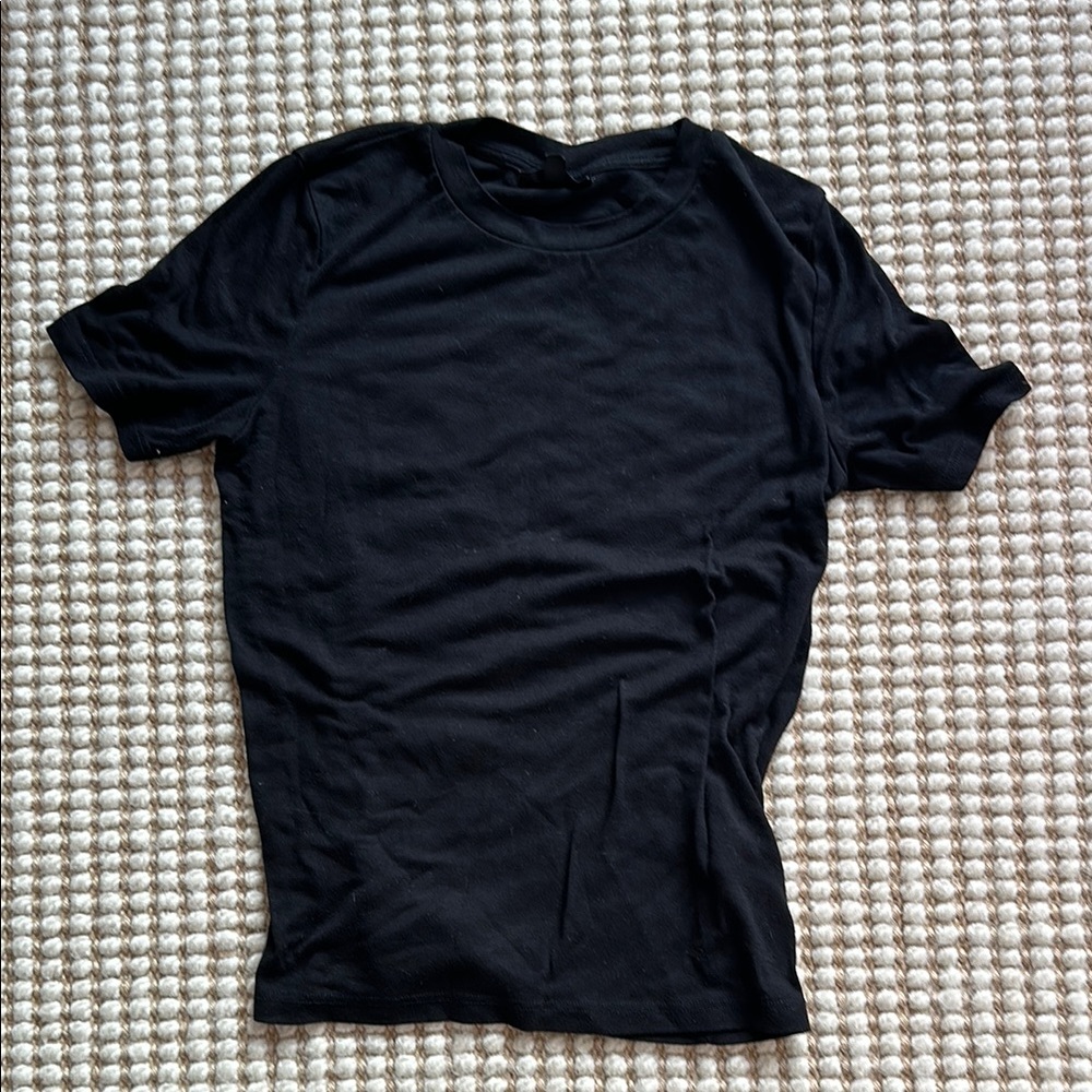 Top shop black tshirt